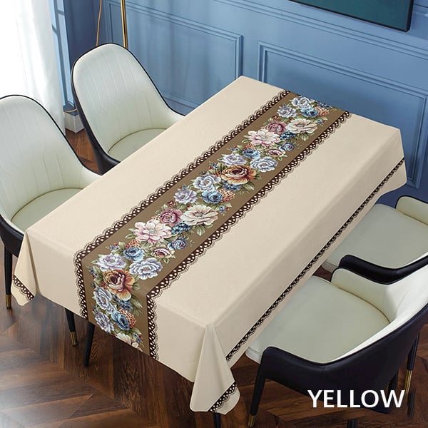 🔥Hot Selling🎁Waterproof and oil-proof embroidered tablecloth