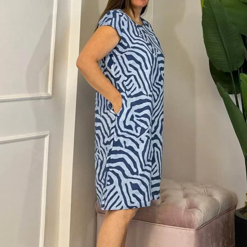 ✨2025 New Boho Vintage Casual Printed Dress💃