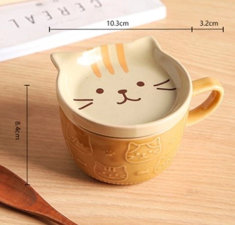 Cute Flower Ceramics Water Bottles 1 Piece