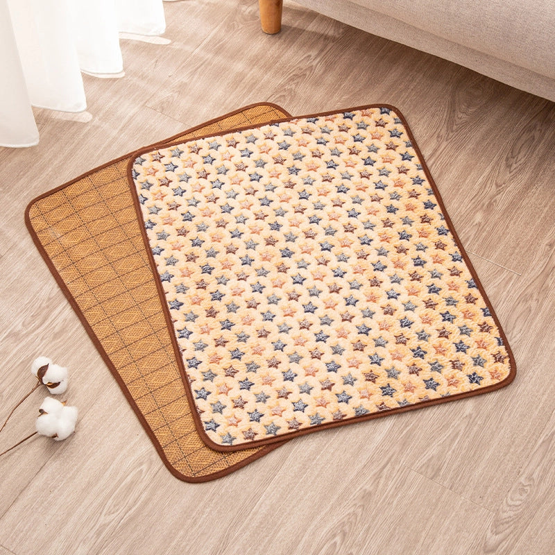 Pet Ice Mat Mat Four Seasons Universal Kennel Mat Summer Cat Nest Cooling Wear-resistant Pet Bed Supplies