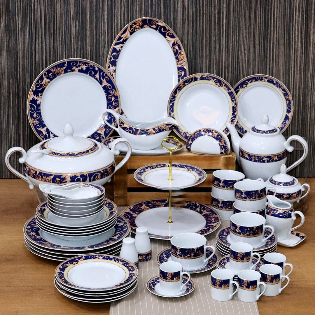 Classic Navy Full Kitchenware Set (72pcs)