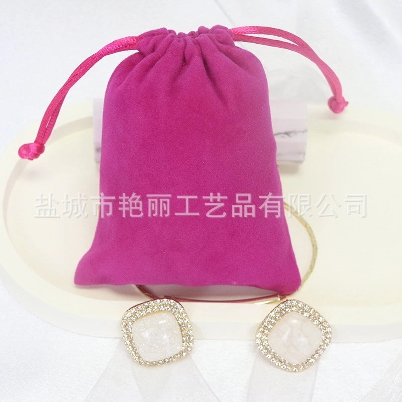 Flannel Jewelry Packaging Bag Buddha Beads Jewelry Play Bag Brocade Bag Gift Bag Drawstring Bag