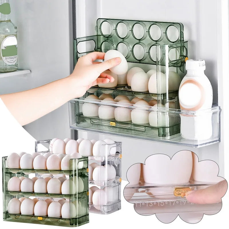 30X GRIDS 3 LAYERS EGGS ORGANIZER