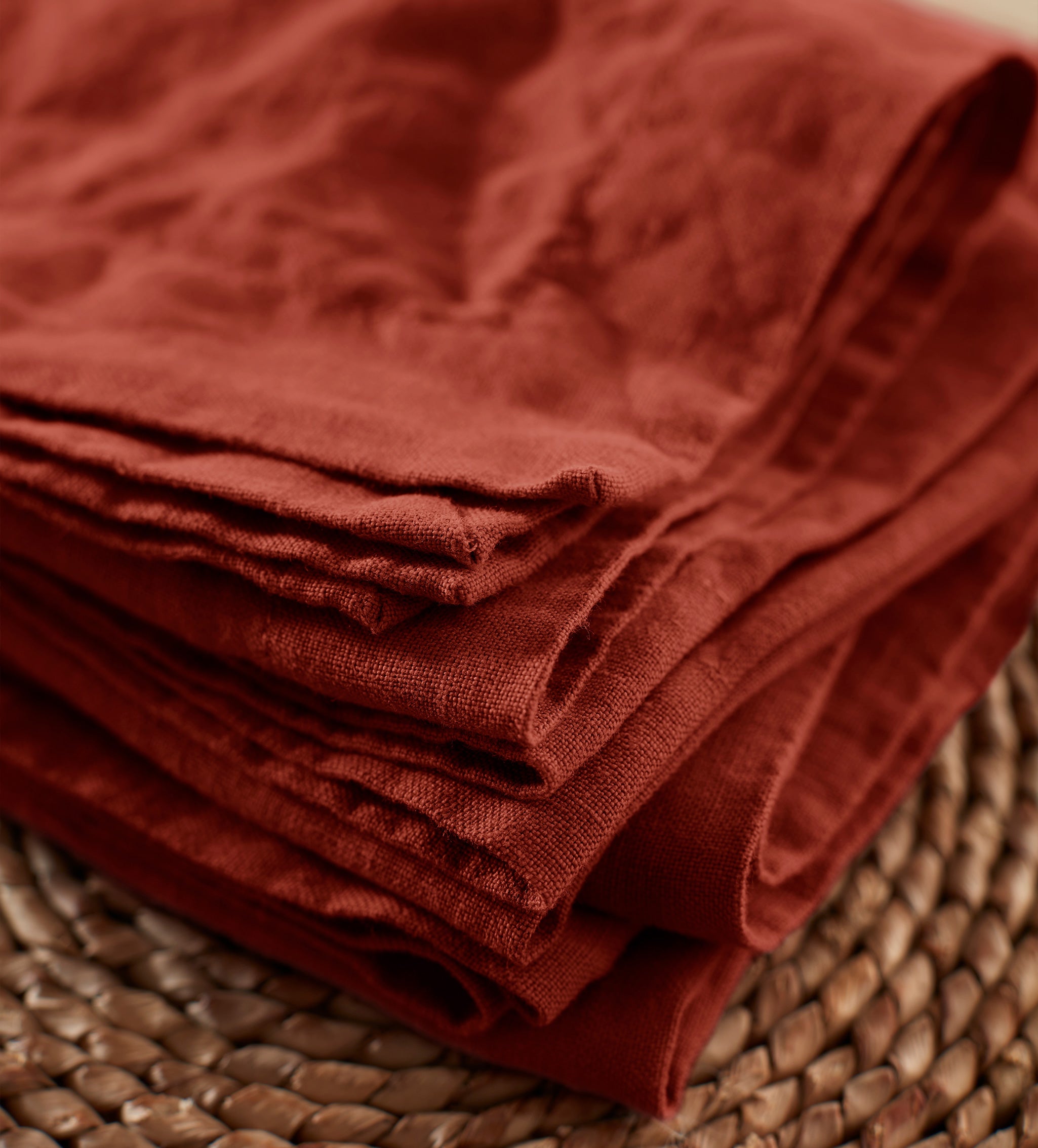 Paprika 100% Linen Napkins