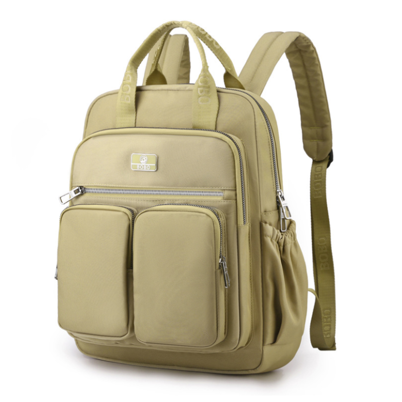 Women's Multi-Pocket Waterproof Oxford Cloth Backpack