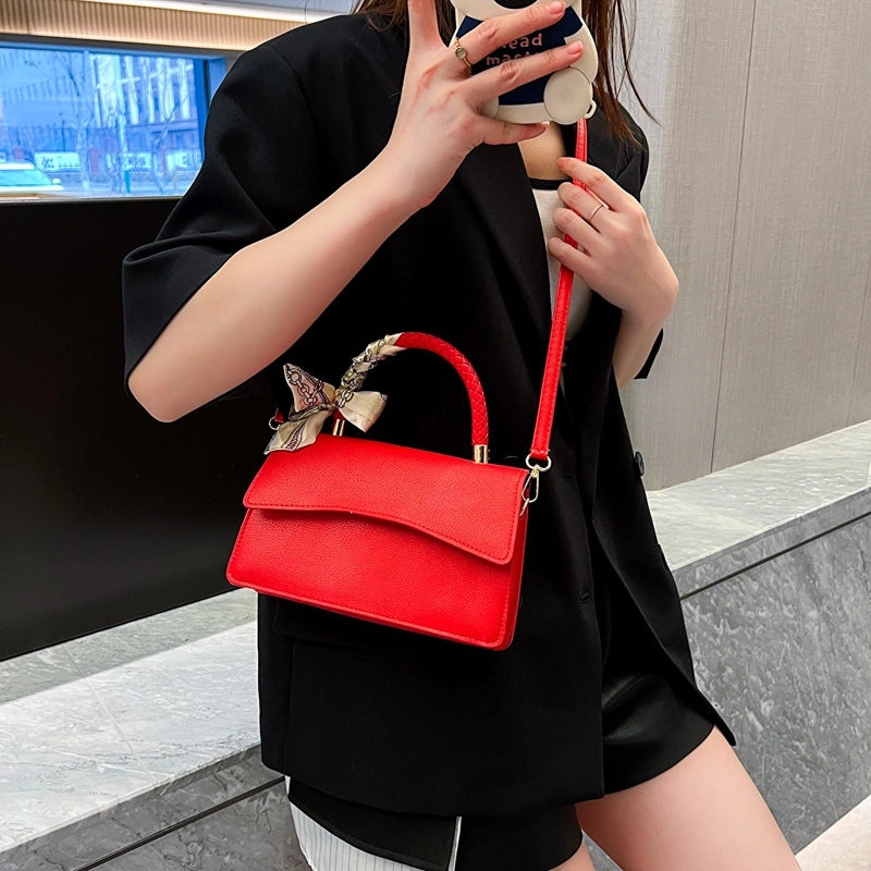 Women's Small All Seasons Pu Leather Fashion Square Bag