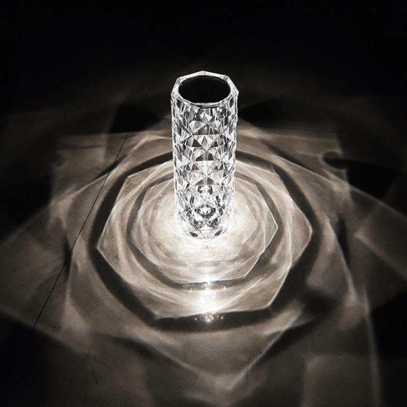 🔥 BIG SALE - 47% OFF🔥16 Colors Rose Rays Crystal Diamond Table Lamp