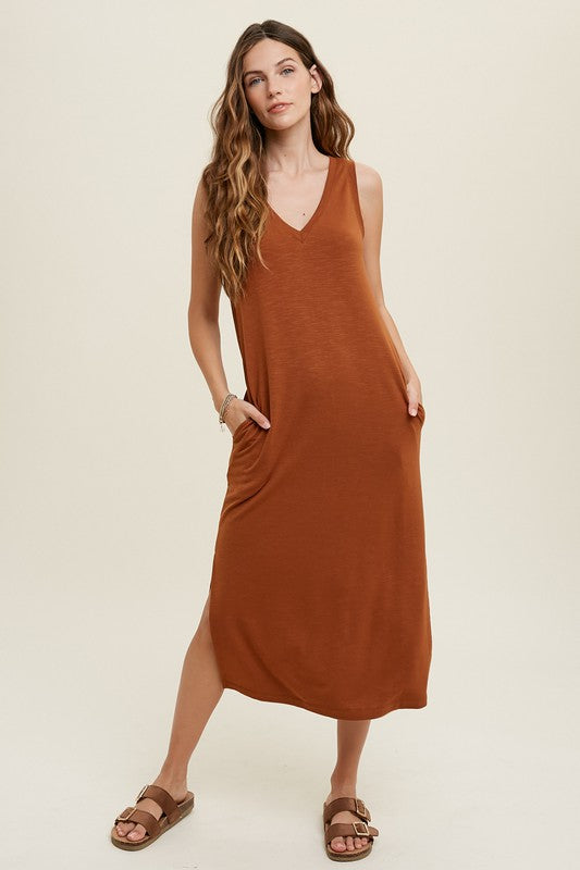 Noelle Midi Tank Dress