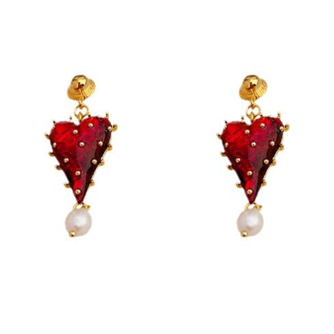 Luxurious Tassel Geometric Alloy Electroplating Earrings