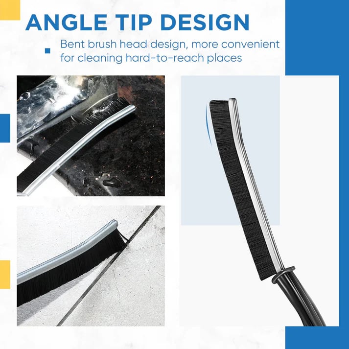 Last Day Special - Buy 2 Get 2 Free🔥Hard-Bristled Crevice Cleaning Brush