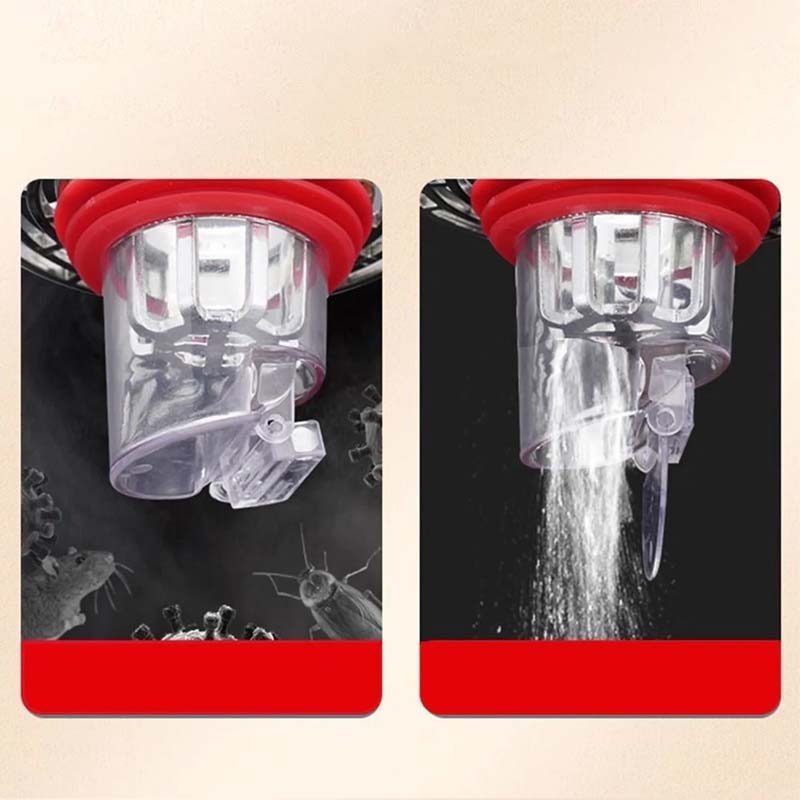 New gravity drainage and deodorant filter