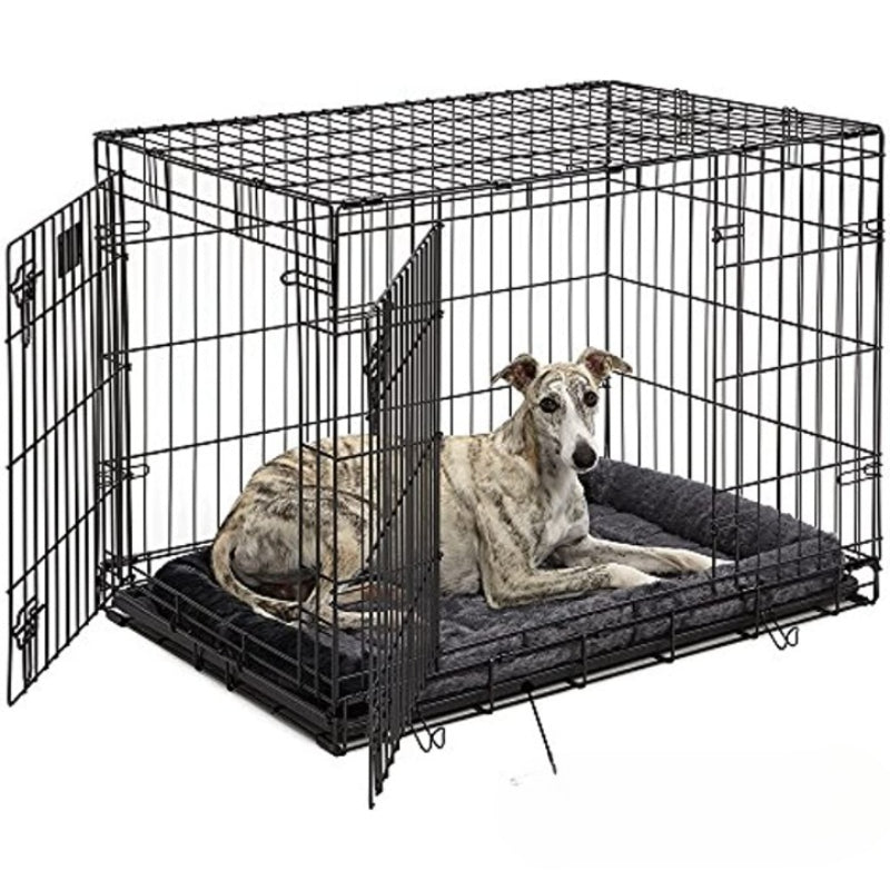 Comfortable Bolster Pet Bed for Dogs & Cats | Ultra soft Synthetic fur