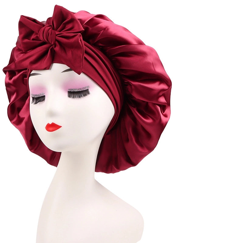 2 Pieces Women's Solid Color Solid Color Eaveless Hair Cap