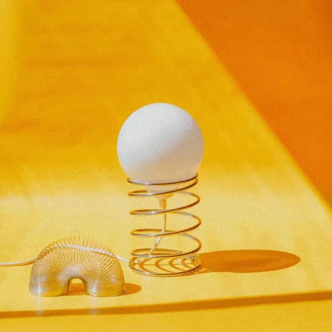 Put A Spring Into Your Lamp | Metal