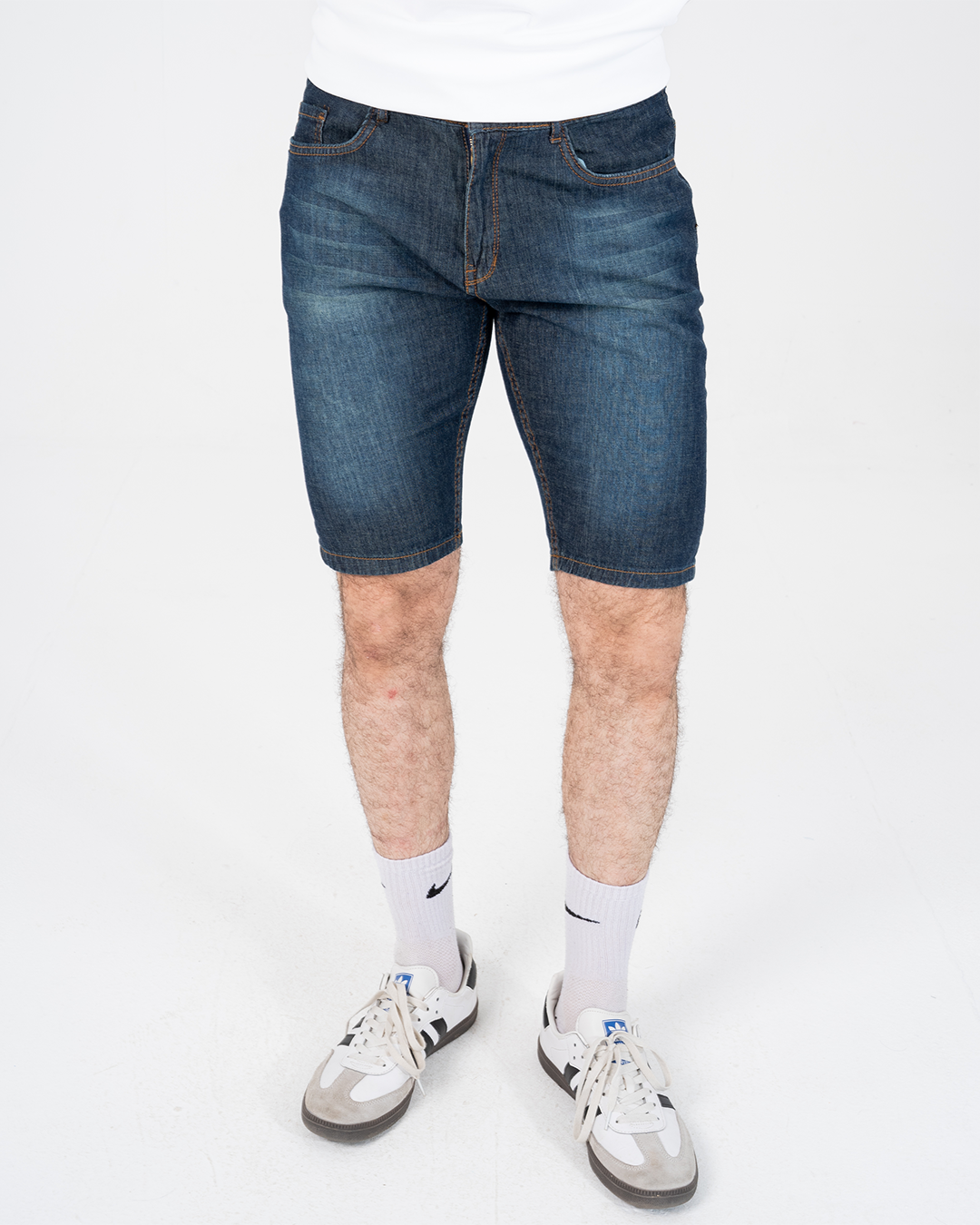 Mens Jeans Shorts with Pocket
