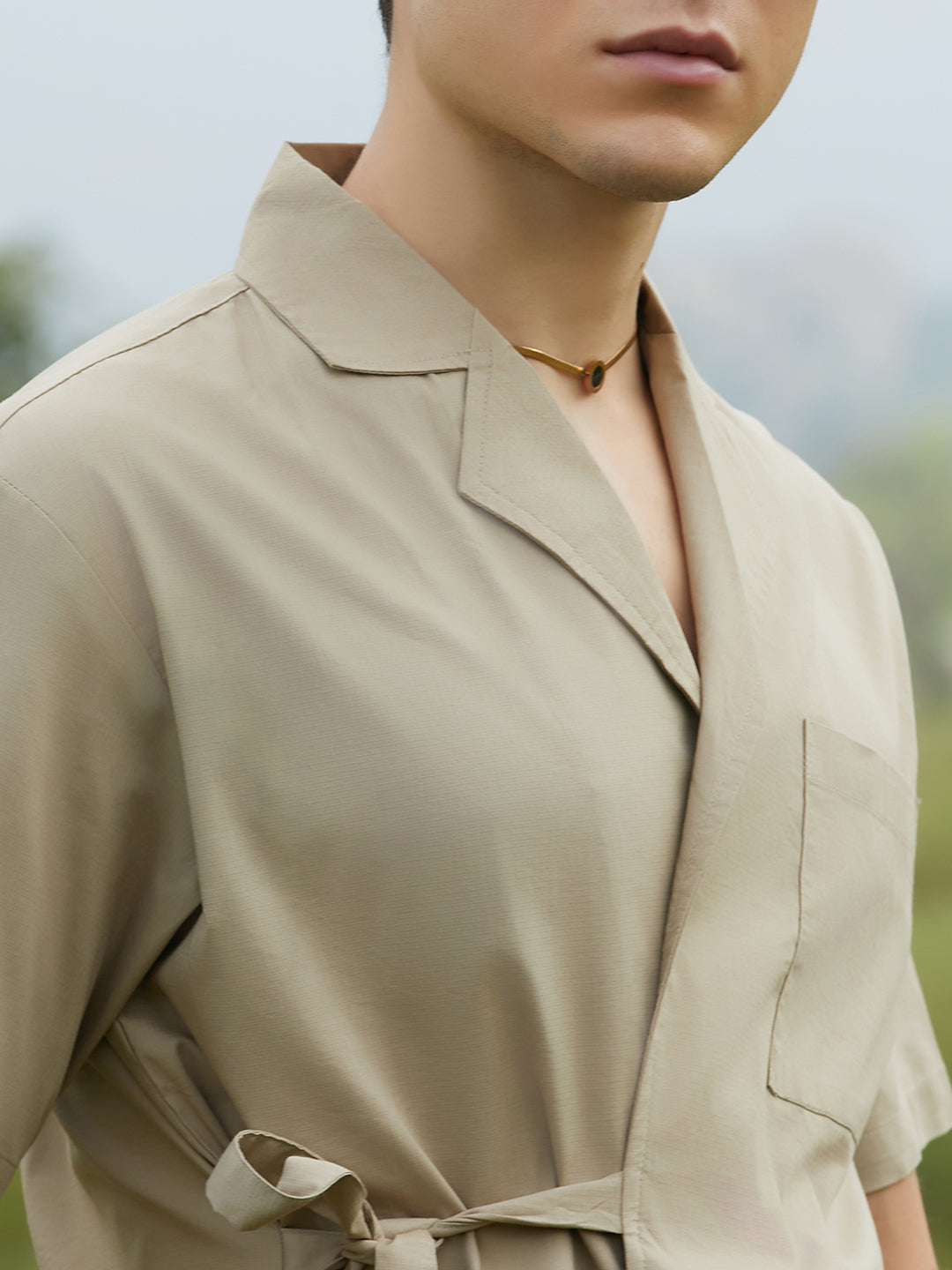 Korean Wrap Shirt