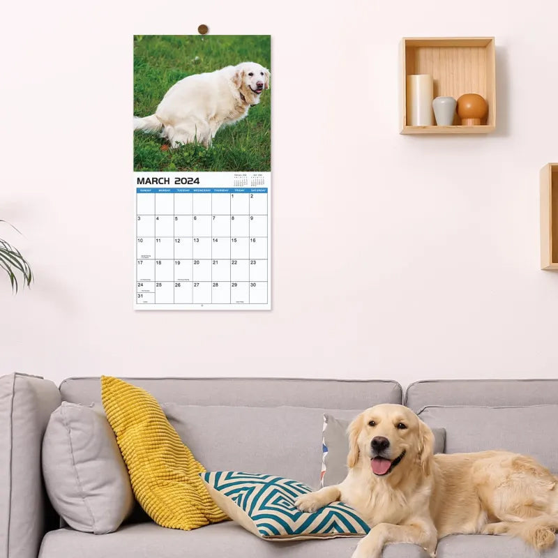 The funniest calendar of this century | The artistic expression of furry friends