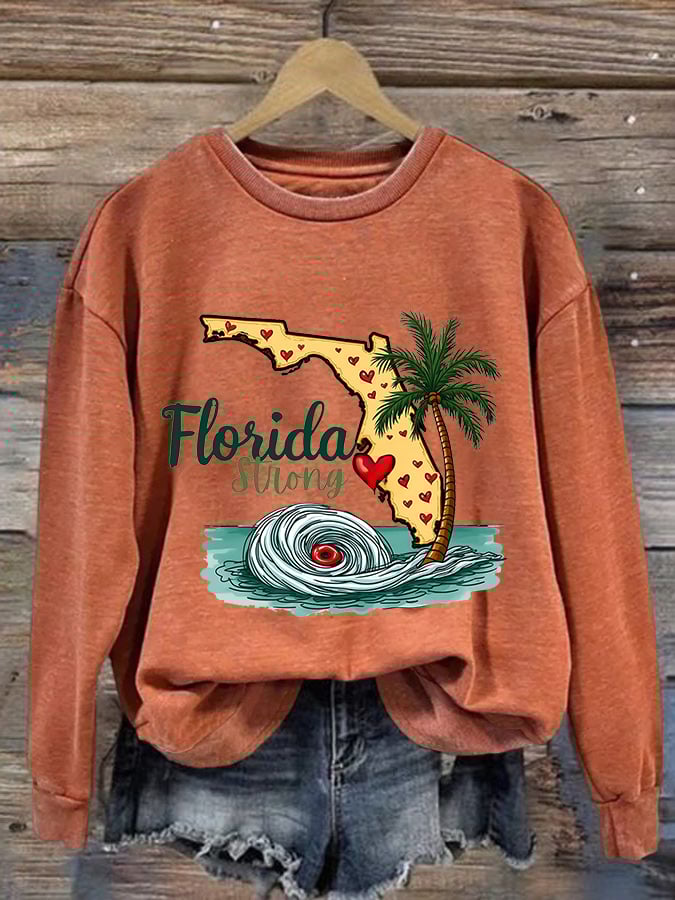 Women's Florida Strong Printed Sweatshirt