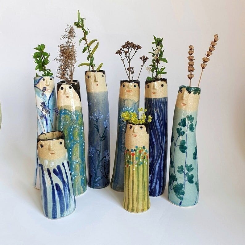 🔥  Special Sale 49% OFF-Spring Family Bud Vases👪