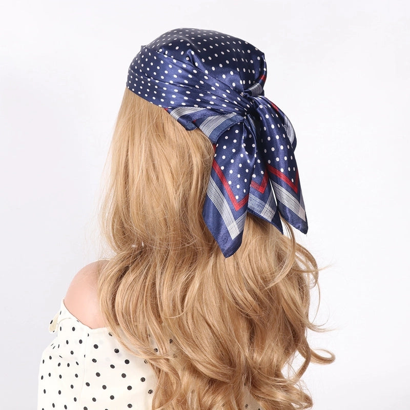 Unisex IG Style Hip-Hop Polka Dots Polyester Kerchief