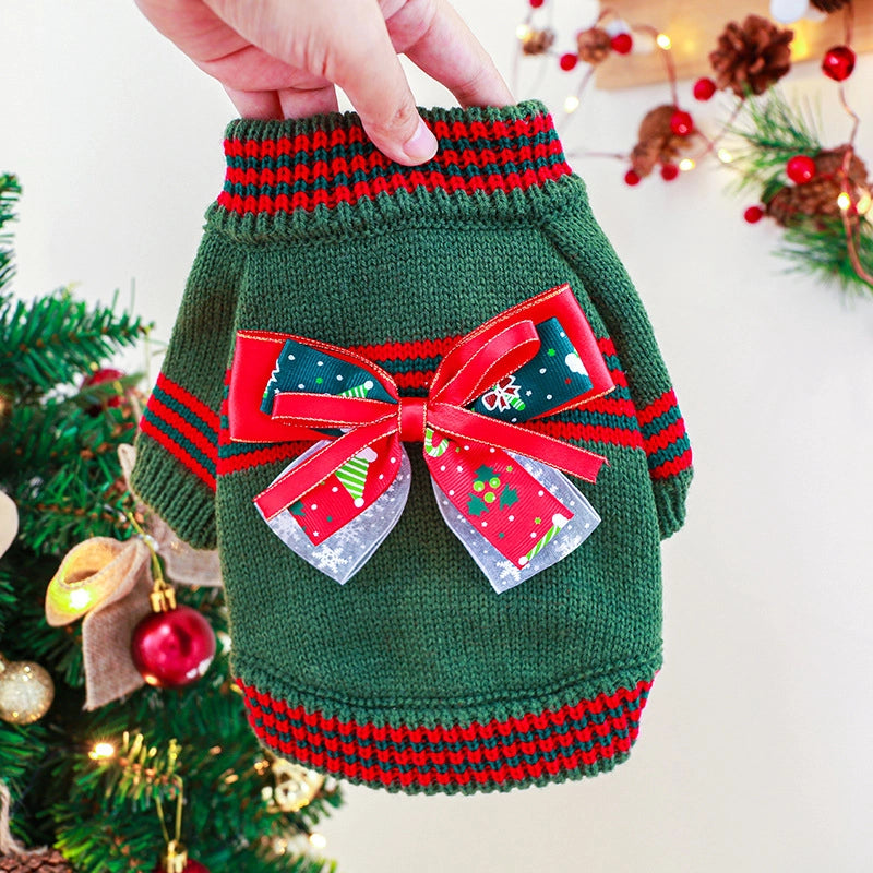 Casual Polyester Color Block Pet Clothing