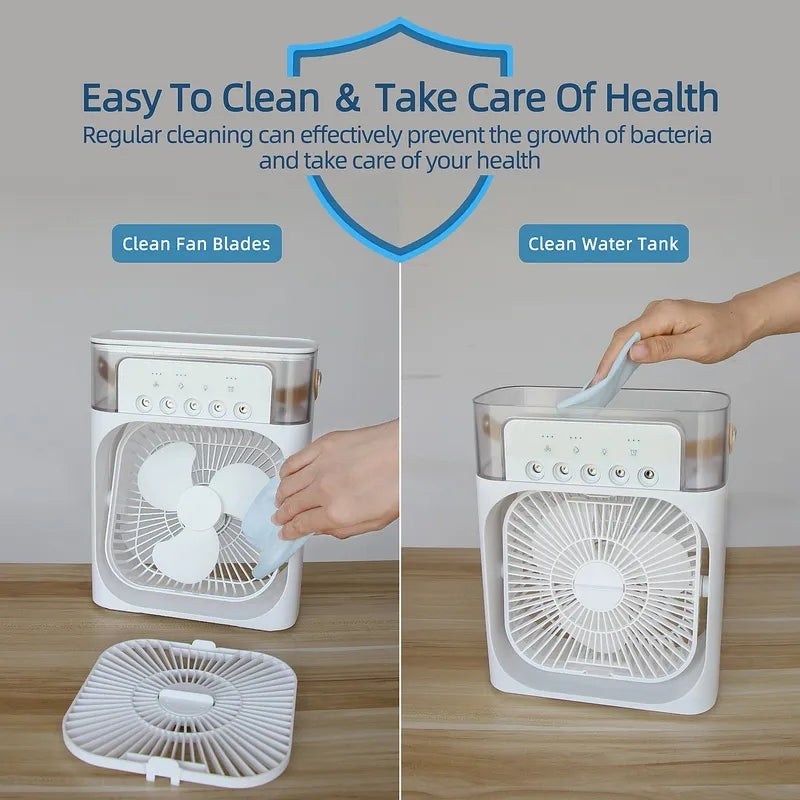 PORTABLE MIST USB OPERATED FAN