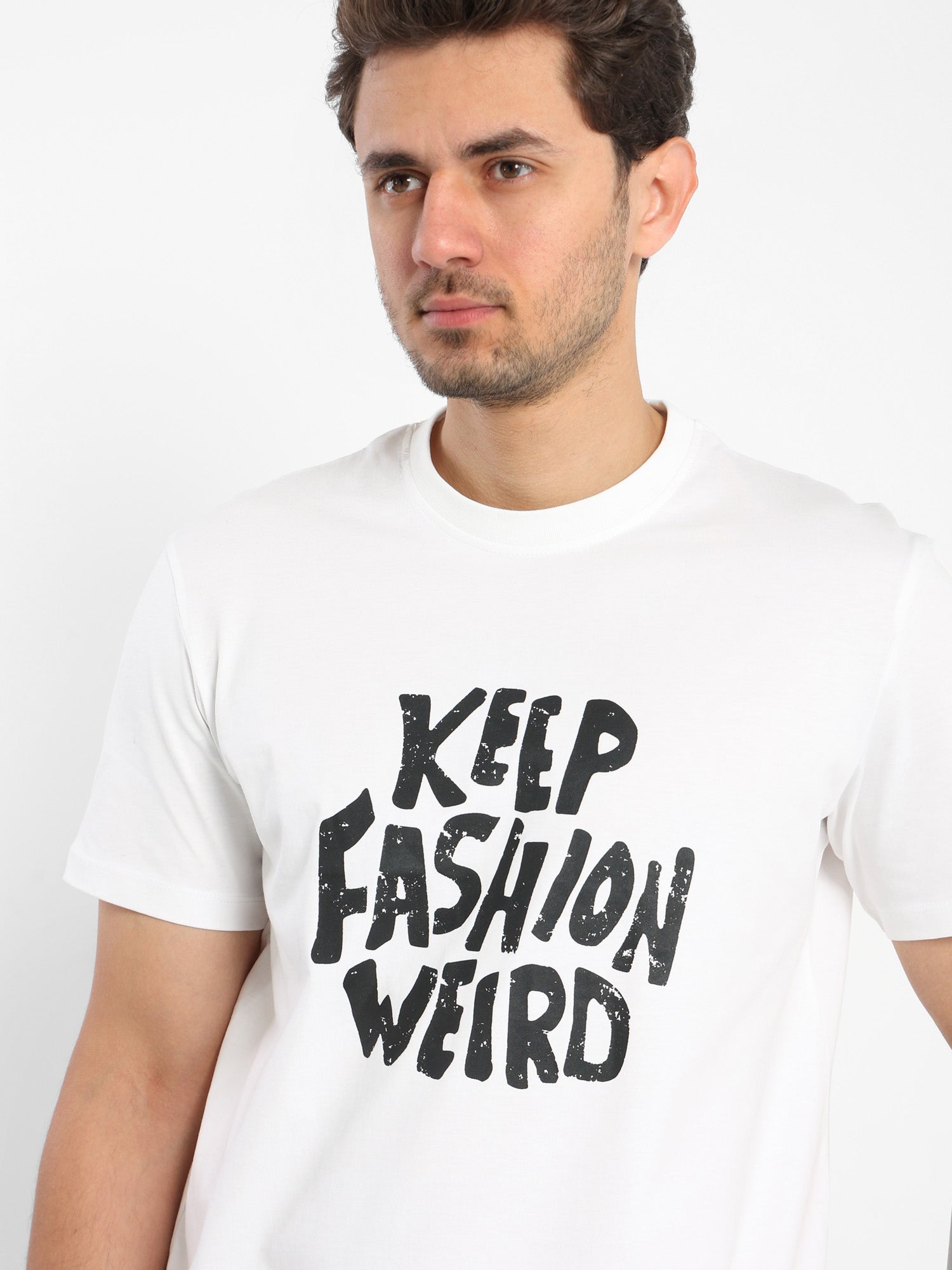 Place Print Half Sleeves T-Shirt