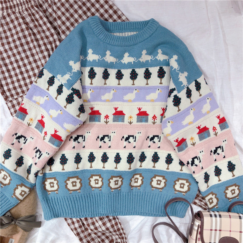 Knit Sweater KF9502