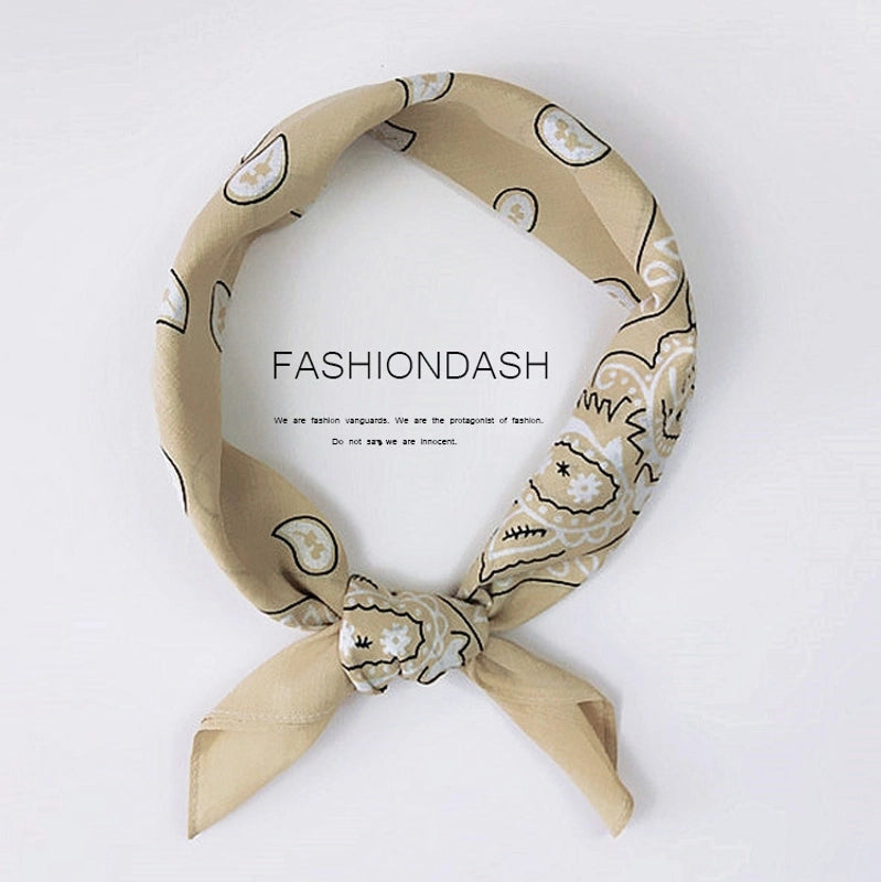 55 Small Square Scarf Women's Spring And Autumn Summer  New Student Work Scarf Professional Headscarf Scarf