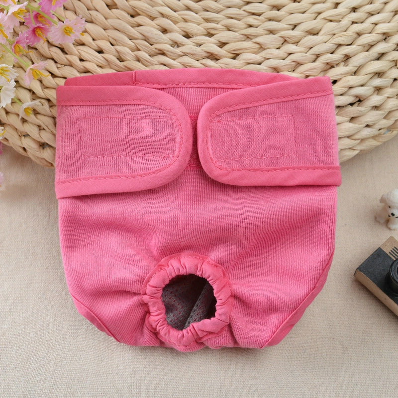 Pet Magic Tape Physiological Pants Large Dog Sanitary Pants Small Medium Size Dogs Safety Menstrual Teddy Anti-harassment