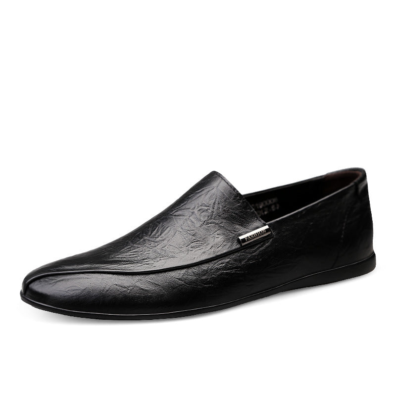 Men's Leather Low-top Trendy Casual Shoes