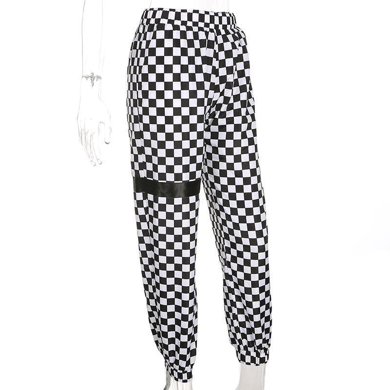 Checkered Racer Trouser