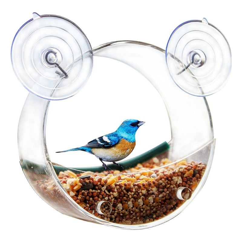 Round Acrylic Bird Feeder