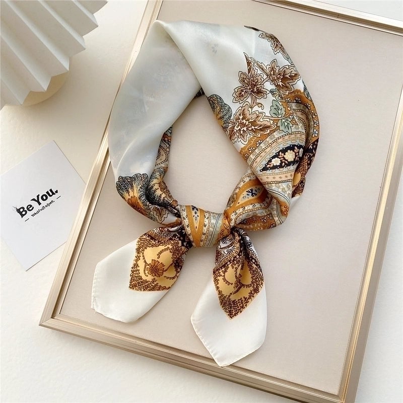 Fashion Small Square Scarves Professional Fashion Thin Scarf