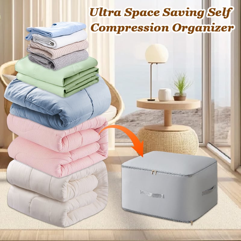 🔥SUMMER SALE - Ultra Space Saving Self Compression Organizer