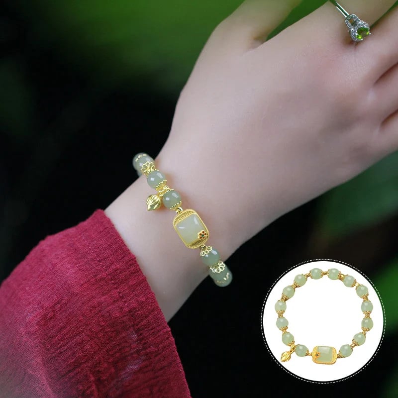 🔥 BIG SALE - 48% OFF🔥🔥Hotan Jade Beaded Bracelet