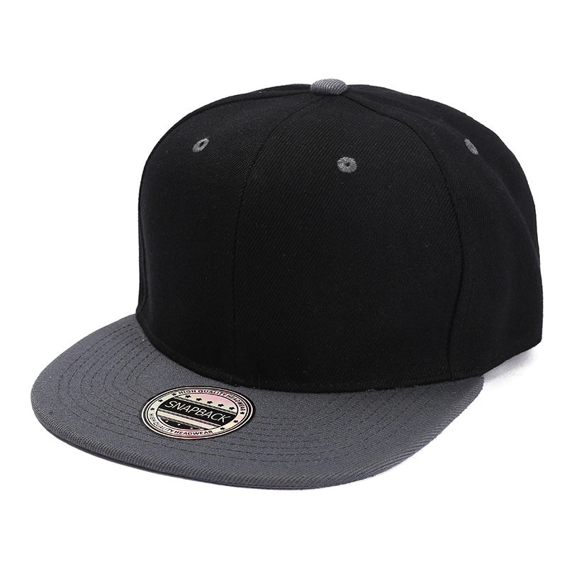 Unisex Streetwear Color Block Camouflage Flat Eaves Baseball Cap