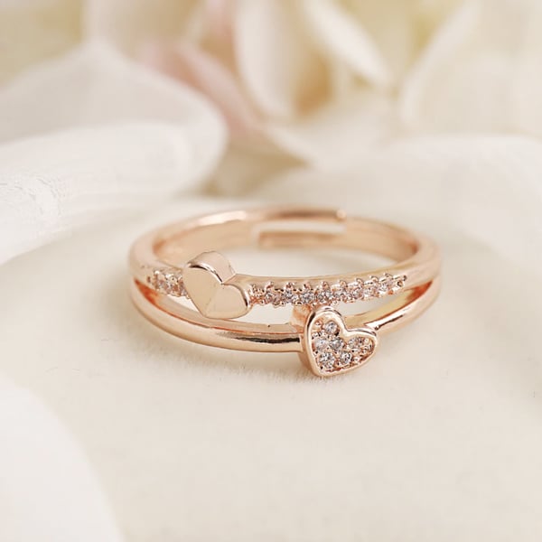 🔥 Promotion 49% OFF-👩Mother & Daughter👧-Always Heart To Heart Ring💕