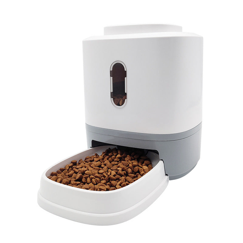 Press Style Dog Food Feeder