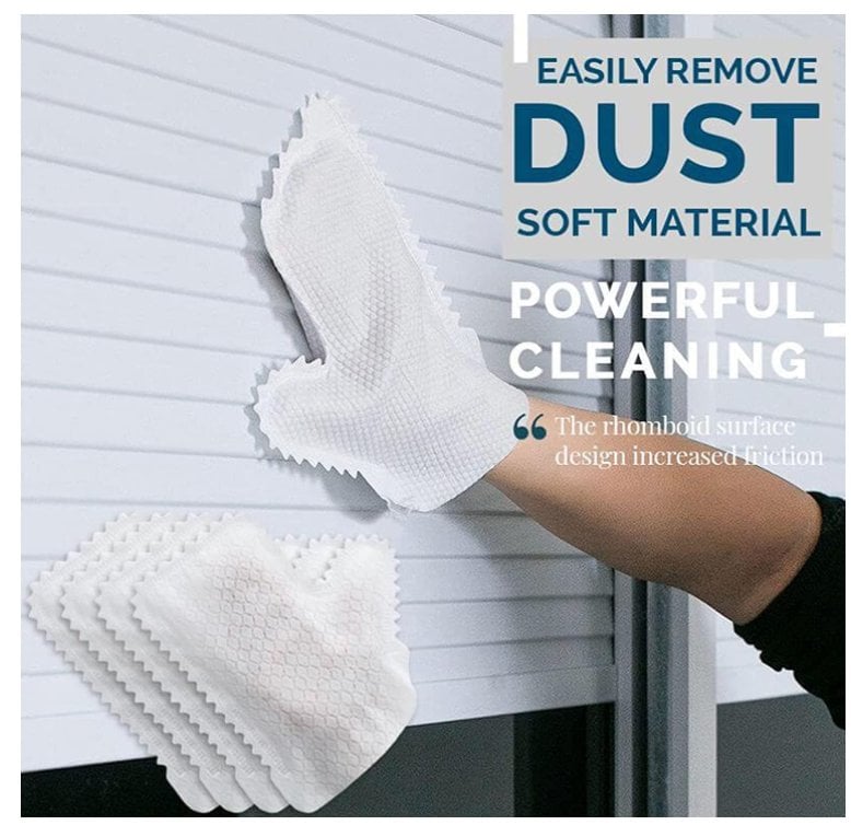 Home Disinfection Dust Removal Gloves(60 PCS)