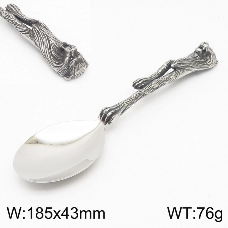 Punk Color Matching Stainless Steel Tableware