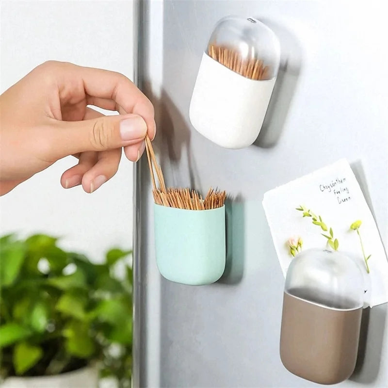 MAGNETIC TOOTHPICK HOLDER