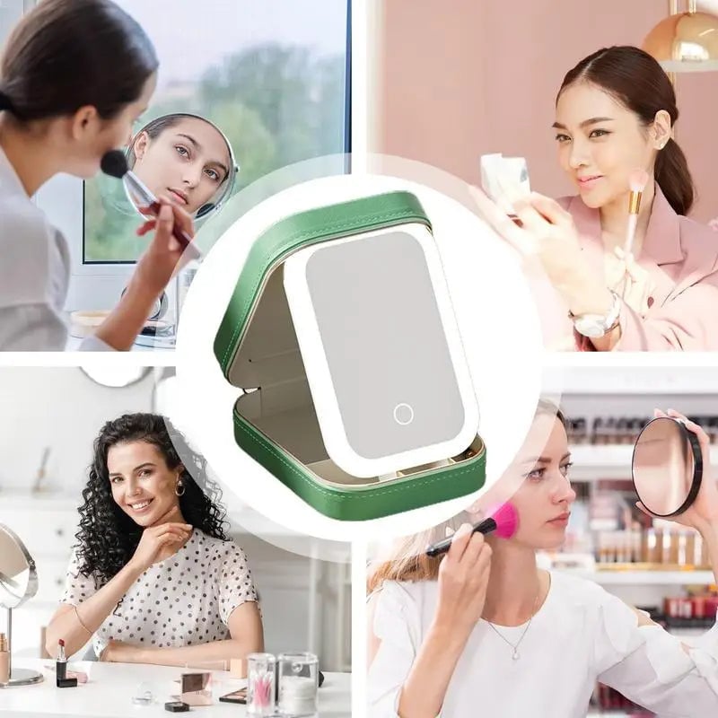 Portable Makeup Case With Light