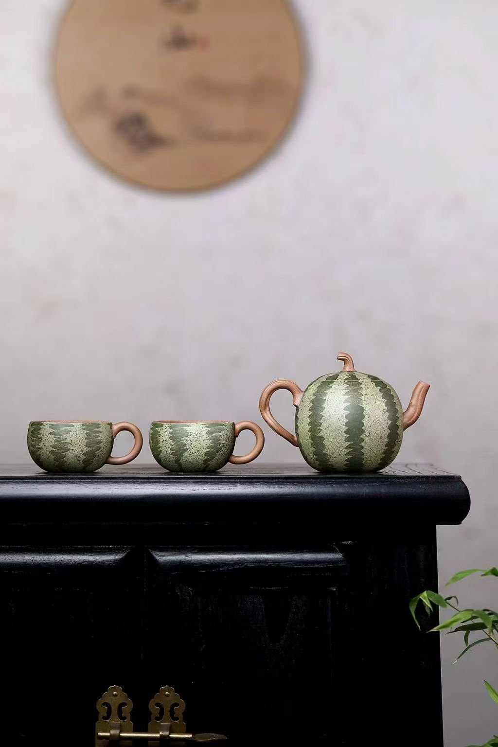 Watermelon pot 🍉 one pot and two cups