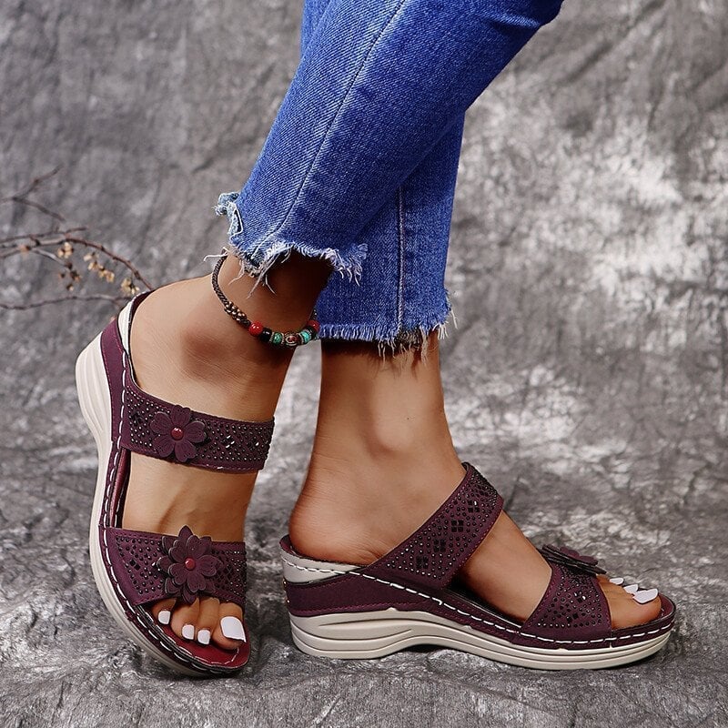 fashion non-slip wedge sandals(Free Shipping)