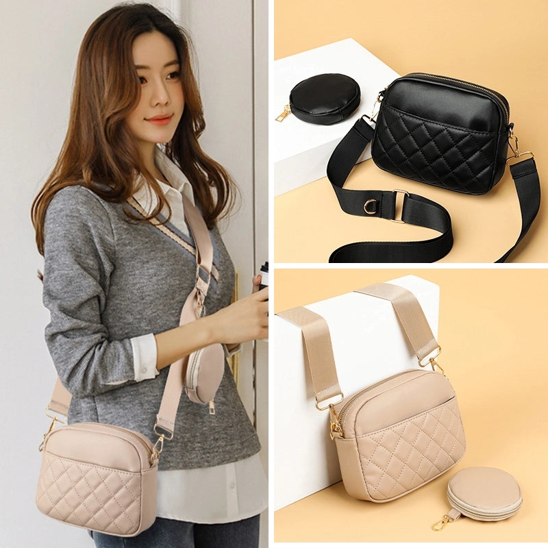 Women's Small All Seasons Pu Leather Classic Style Shoulder Bag
