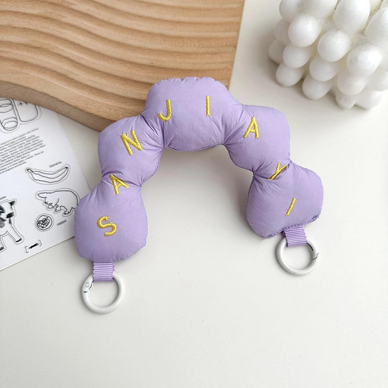 Women's Polyester Printing Animal Color Block Cute Square Buckle Shoulder Bag Phone Wallets
