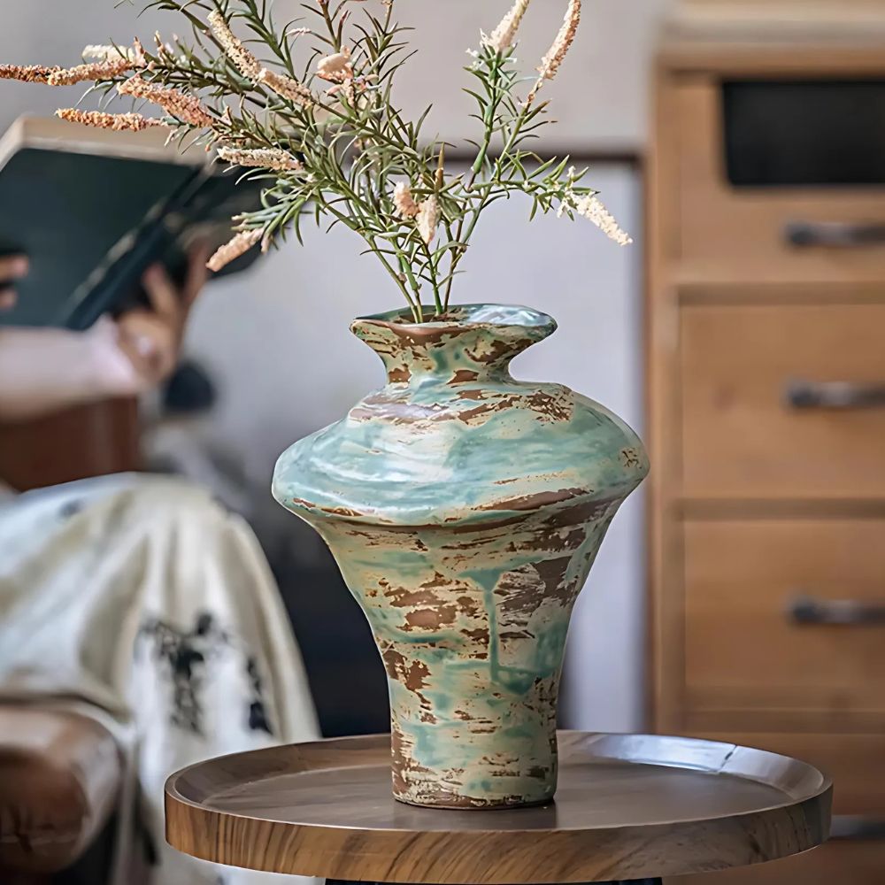 Venus Sculpted Ceramic Flower Vase