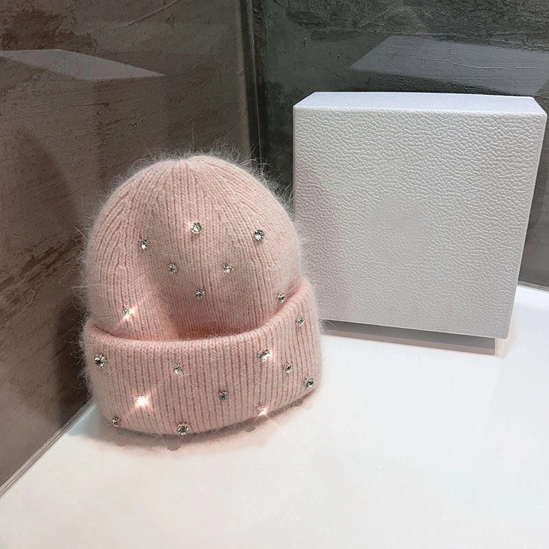 Women's Modern Style Classic Style Solid Color Eaveless Wool Cap