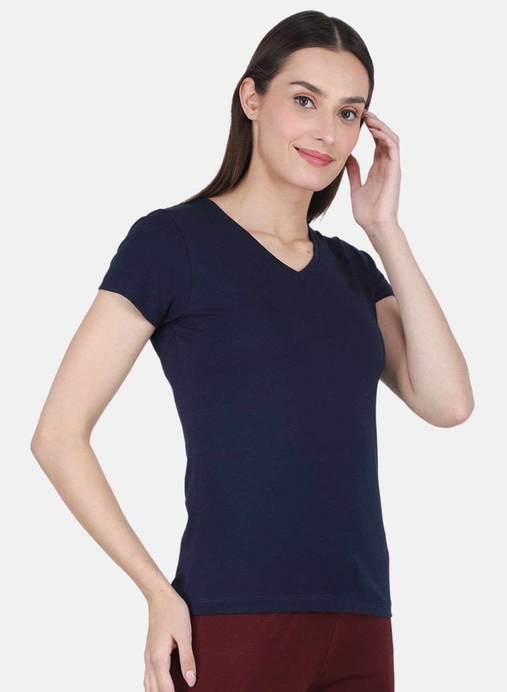 Rock-it Women NAvy Blue Solid Top